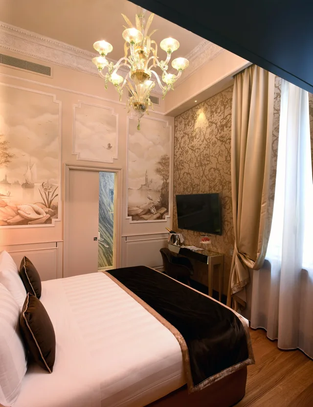 غرفة بريميير بسرير كينج، Santa Croce Boutique Hotel 1/10