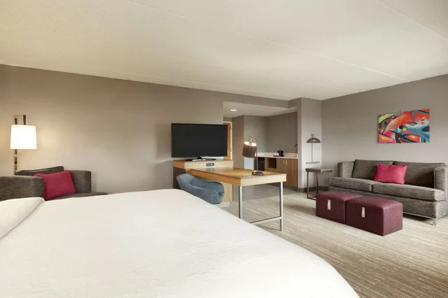 Study, King Bed، Hampton Inn Houston-Brookhollow 3/10