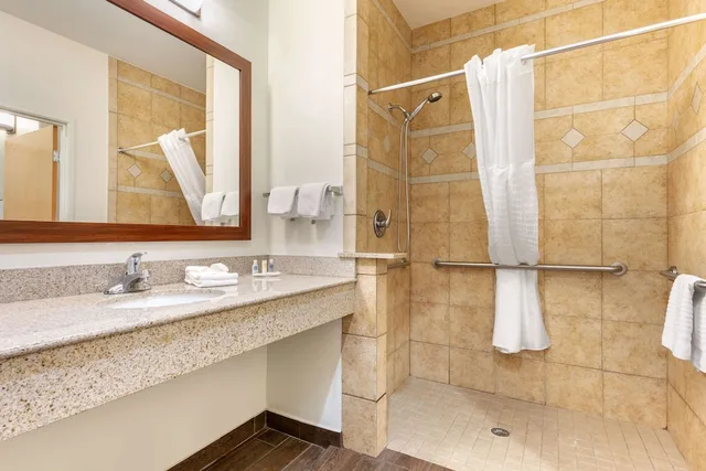 جناح بسرير كينج مع أريكة لذوي الإعاقة، Comfort Suites Batesville, AR 5/5