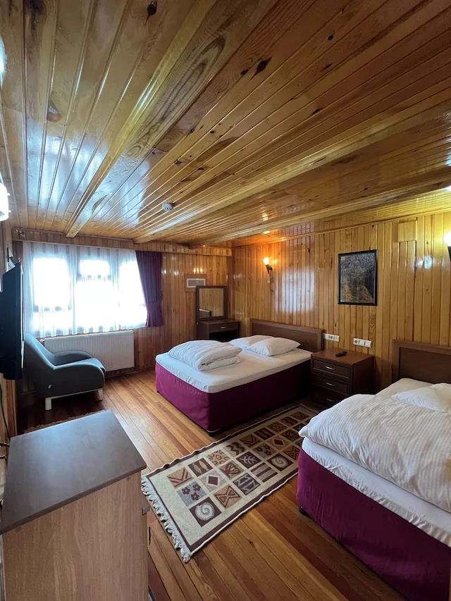 غرفة قياسية ثلاثية بثلاثة أسرّة، Ayder Yesil Vadi Otel 8/10