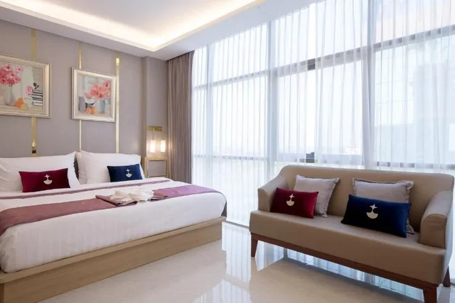غرفة ديلوكس بسرير كوين، Elegant Bangkok Hotel 2/9