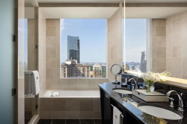 2 Bedrooms, Suite, King and Twin Beds, Central Park View، Mandarin Oriental New York 3/4