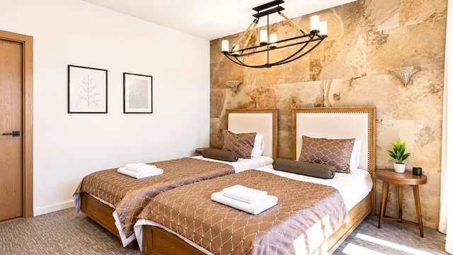 غرفة قياسية بسريرين منفصلين، Shirvanshah Hotel 5/10