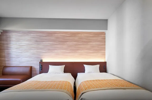 غرفة أساسية بسريرين منفصلين، Daiwa Roynet Hotel Kumamoto Ginzadori PREMIER 7/10
