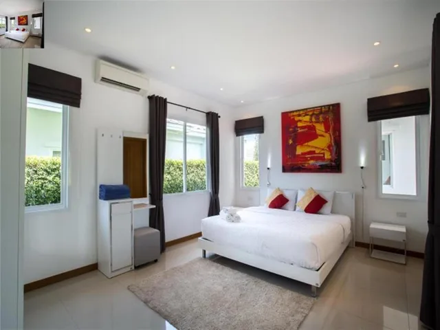 2 Bedrooms, Pool, Villa, 2 Double Beds، Black Mountain Resort 1/3