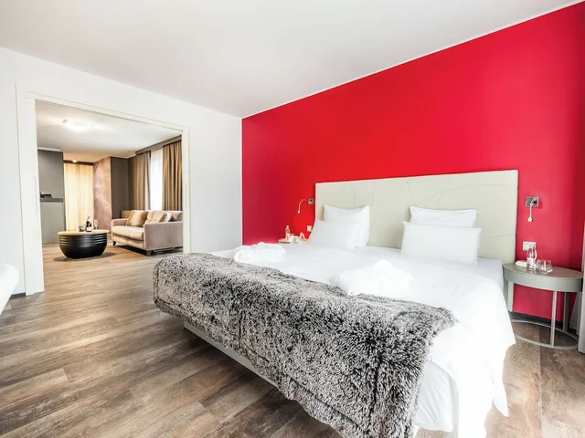 جناح بريميوم بسرير كينج مع أريكة، HOTEL CITY MARIBOR 3/10
