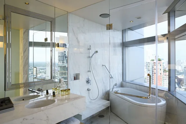 جناح تنفيذي بسريرين مزدوجين بغرفتي نوم، Marriott Bangkok Sukhumvit Hotel 5/5