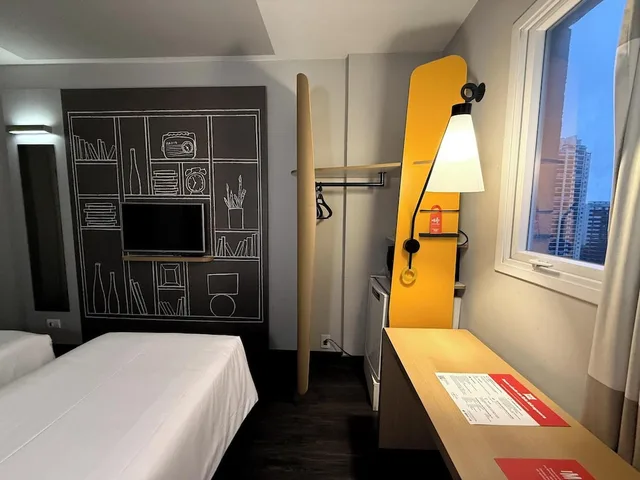 غرفة قياسية بسريرين منفصلين، Ibis Sao Paulo Ibirapuera 4/7