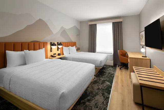 غرفة قياسية بسريرين كوين، La Quinta Inn and Suites by Wyndham Leavenworth 2/7