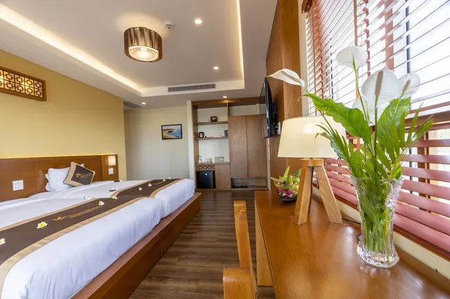 غرفة سوبيريور بسرير مزدوج بإطلالة على البحر، Aroma Beach Resort & Spa 8/10