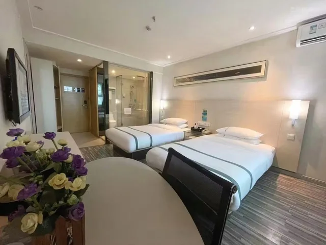 غرفة بزنس بسريرين منفصلين، City Comfort Inn Laibin Liulai 3/3