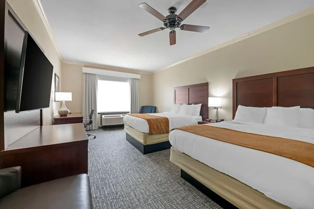 غرفة بسريرين كوين، Comfort Inn and Suites Fort Worth Fossil Creek 1/5