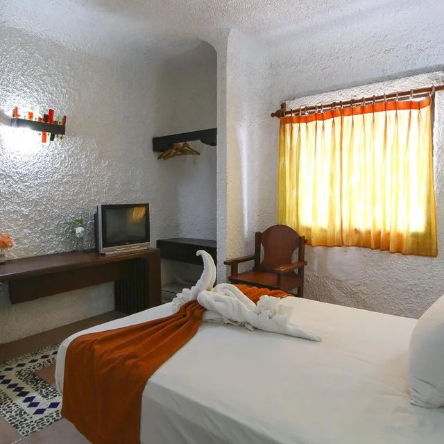 غرفة بسرير مزدوج، Xbalamque Resort and Spa 5/6