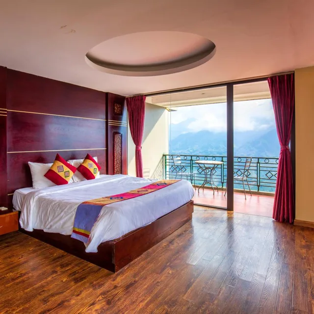 جناح جونيور بإطلالة على الجبل، Sapa Vista Hotel 5/10