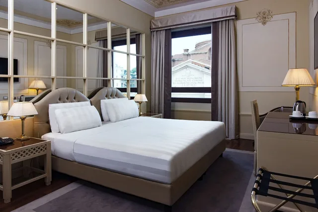 جناح بسرير كينج بغرفة نوم واحدة، Radisson Blu Ghr Hotel Rome 4/9