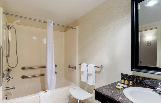 غرفة بسرير مزدوج لذوي الإعاقة، Best Western Plus Inn At Valley View 3/3