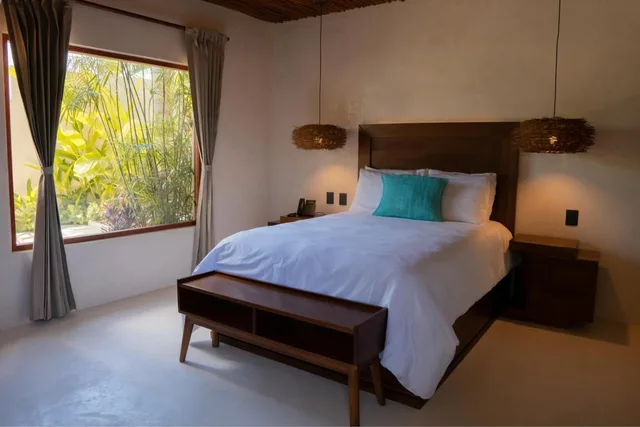 غرفة بسرير مزدوج بإطلالة على الحديقة، Hotel Puerta Del Cielo 1/4