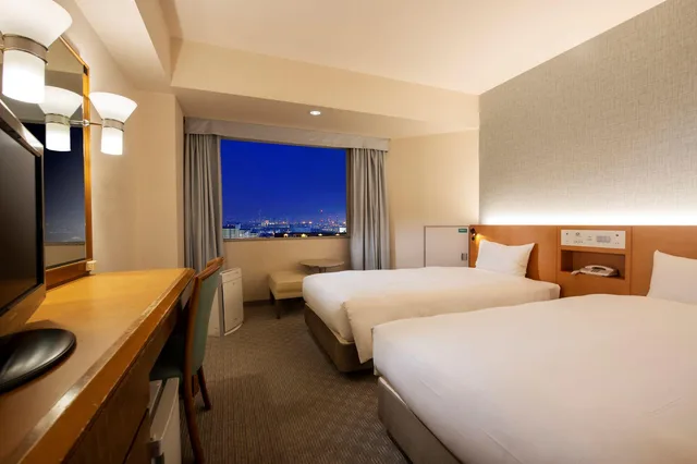 غرفة بسريرين منفصلين، Miyako Hotel Amagasaki (Ex Miyako Hotel New Archaic) 1/1
