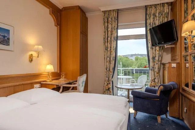 غرفة سوبيريور بسرير مزدوج بشرفة، Ringhotel Seehof Berlin 1/7