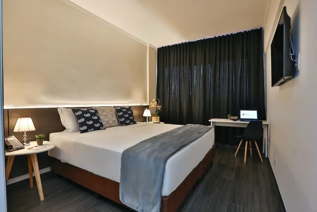 غرفة قياسية بسرير كينج، Transamerica Executive Fernandopolis 2/10