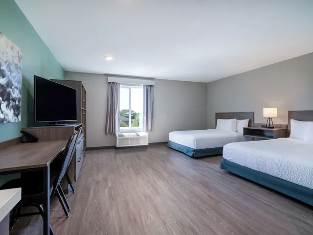 غرفة بسريرين كوين لذوي الإعاقة، ECHO Suites Extended Stay by Wyndham Austin Round Rock 4/10