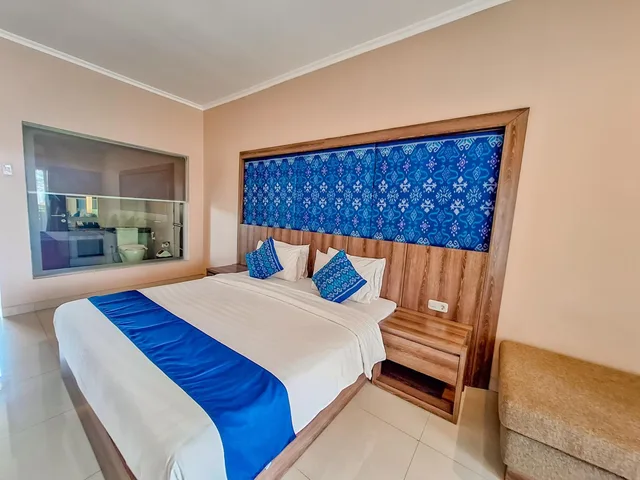 جناح بريميوم بسرير مزدوج، Sekuro Village Beach Resort Jepara 4/7
