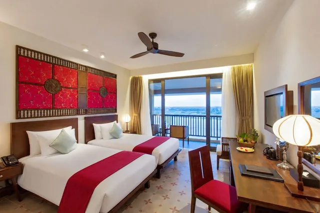Grand, Twin Beds, Pool and River View، RiverTown Hoi An Resort & Spa 6/10