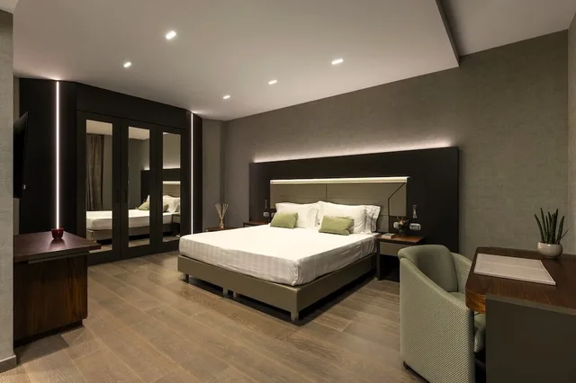 غرفة جونيور بسريرين منفصلين، Il Boscareto Resort Spa 1/10