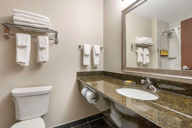 غرفة بسريرين كوين بحوض استحمام لذوي الإعاقة، Best Western Brandon Inn 4/4