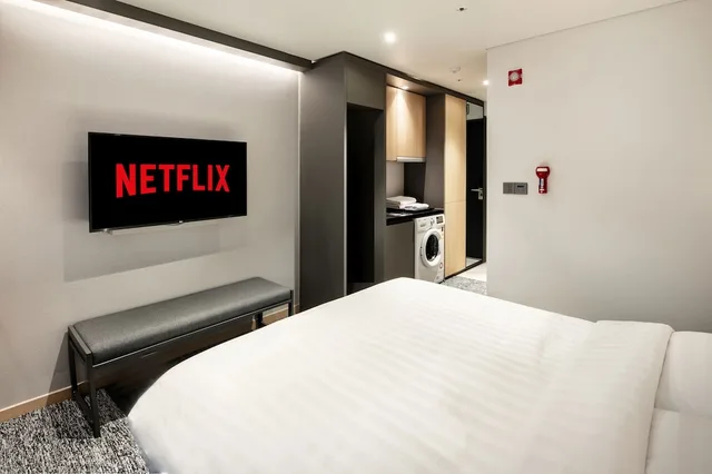 غرفة قياسية بسرير كوين، Icheon J Hotel 5/5