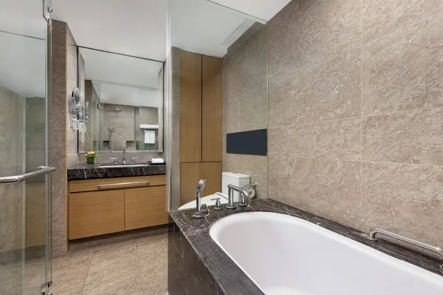 شقة ديلوكس بسرير كينج بإطلالة على المدينة بغرفة نوم واحدة بمطبخ، Ascott IFC Guangzhou 6/10