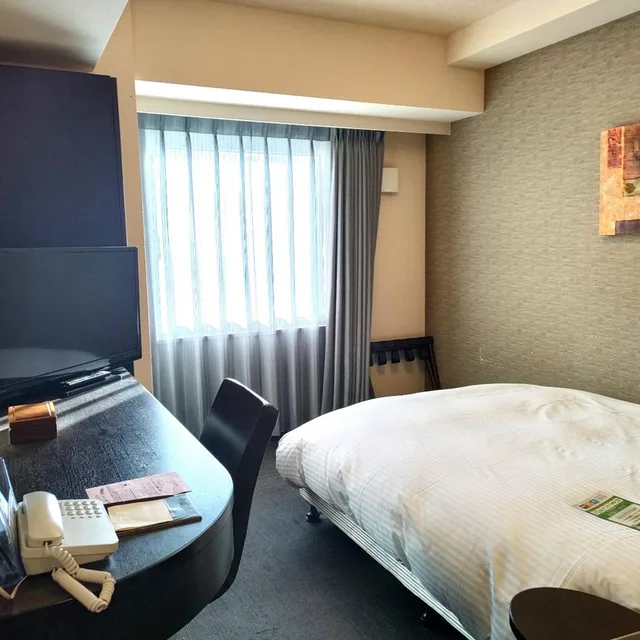 Comfort, Single, Double Bed, Hotel Route-Inn Miyazaki Tachibana Dori 1/2
