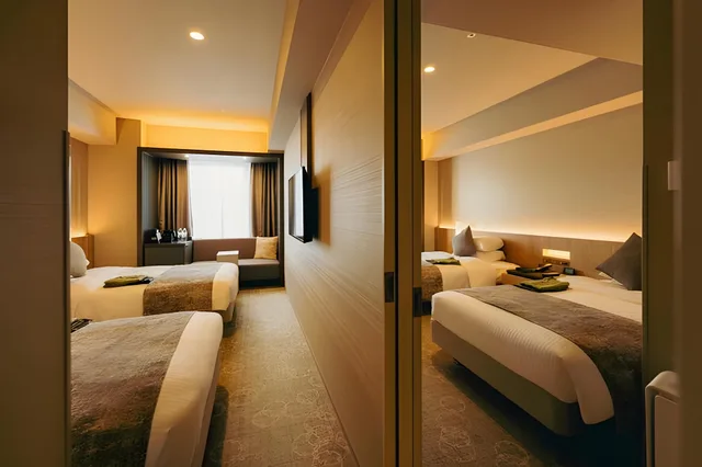غرفة متصلة سوبيريور، Hotel Jal City Sapporo Nakajima Park 1/2