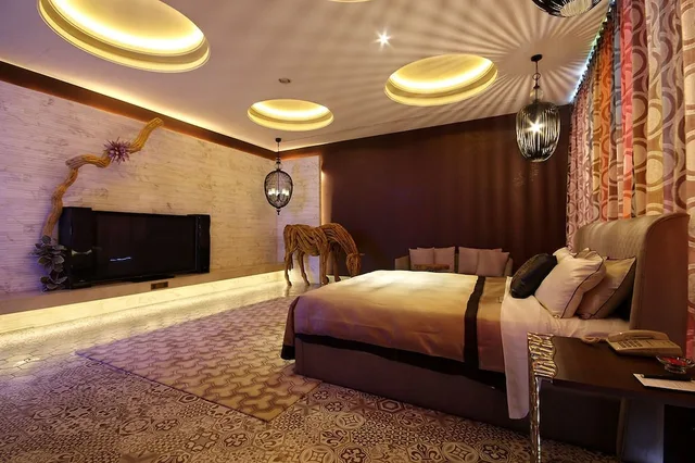 جناح سوبيريور بسرير كوين، Mulan Motel Taichung 7/7