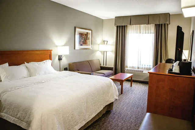 Study, King Bed, Sofa، HAMPTON INN MITCHELL 1/4