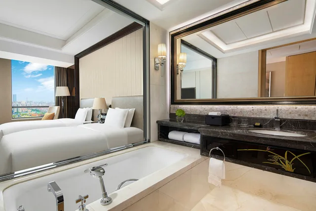 غرفة بسريرين منفصلين، Hilton Nanjing 6/8