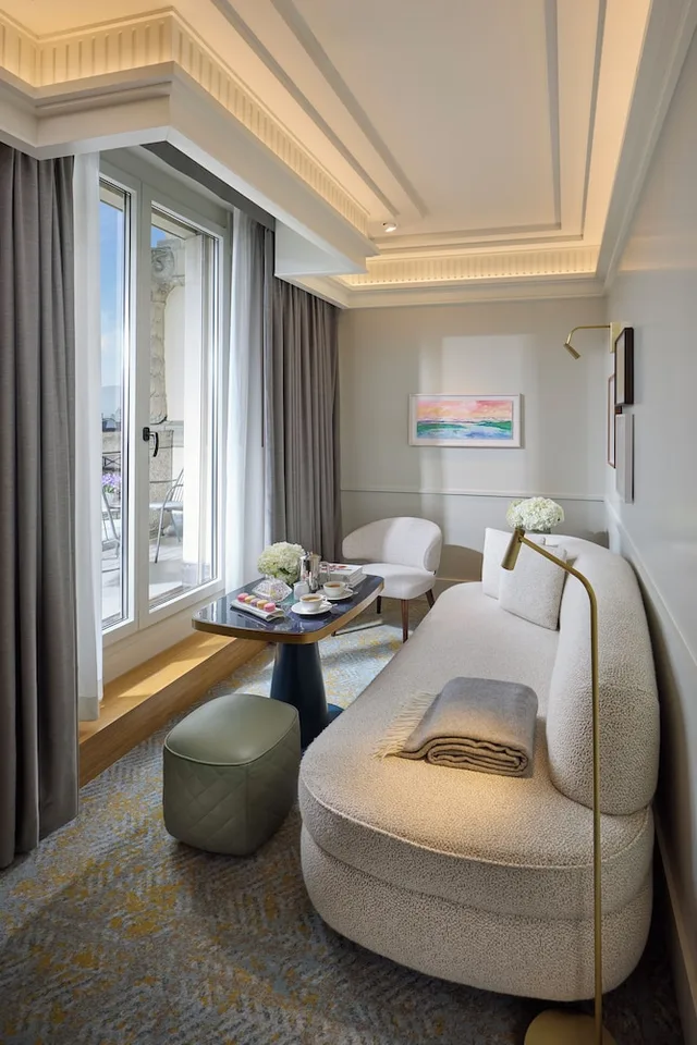 جناح جونيور بسرير كينج بشرفة، Mandarin Oriental Savoy, Zurich 2/5