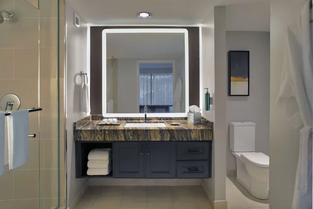 غرفة عائلية بسرير كينج، HILTON OMAHA 3/3