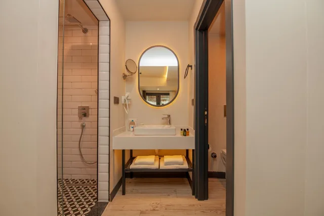 غرفة عائلية بإطلالة على الحديقة، Morina Deluxe Hotel 9/9