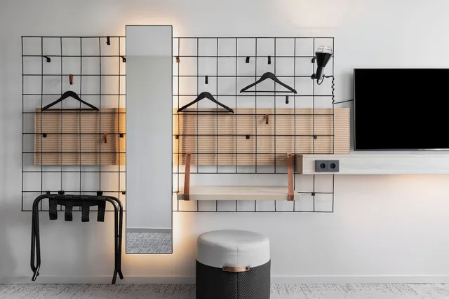 غرفة بسرير كوين، Moxy Vienna City East 4/4