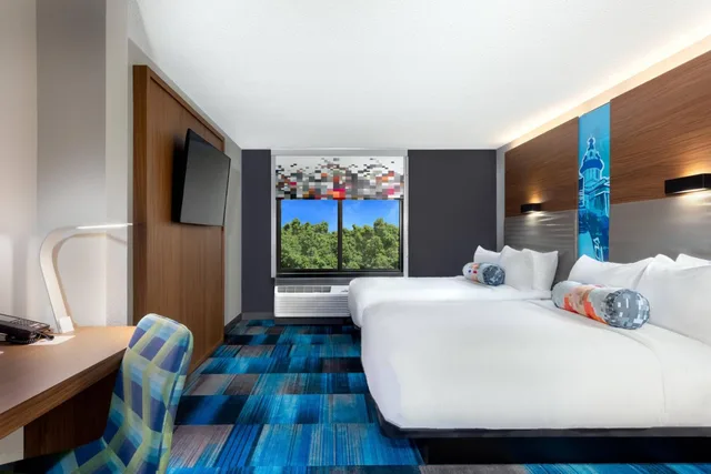 Aloft, Guest Room, 2 Queen Beds، Aloft Columbia Harbison (Ex Wingate by Wyndham) 2/6