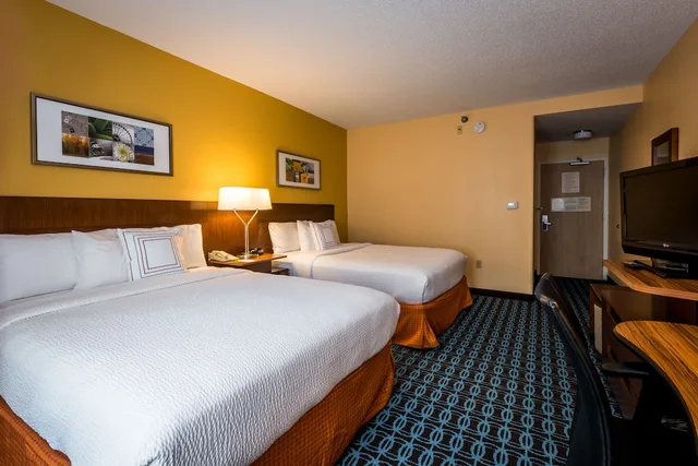 غرفة بسريرين كوين، Fairfield Inn By Marriott Savannah I 95 South 4/9