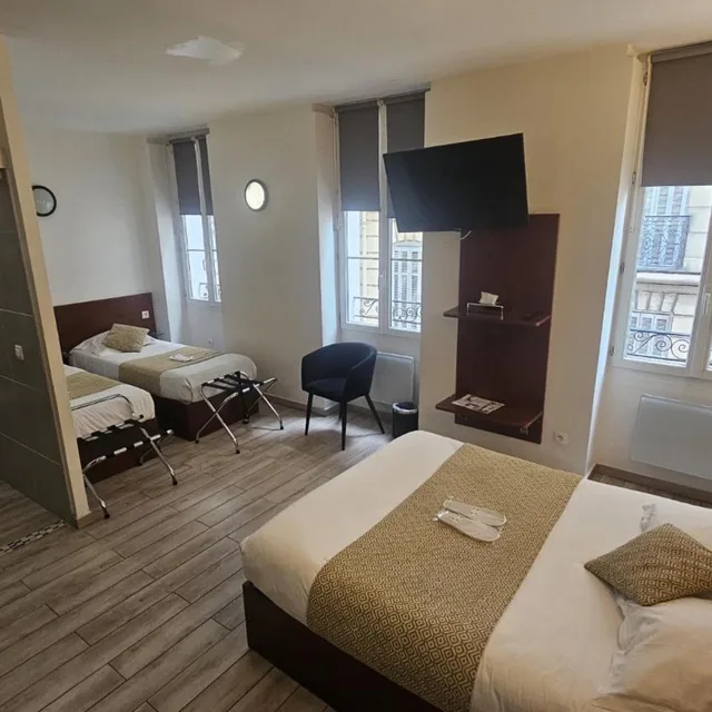 غرفة عائلية، Massilia Hotel 5/10