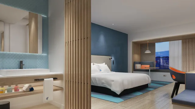 غرفة سوبيريور بسرير كوين، Holiday Inn Express Wuhan Optical Valley 5/10