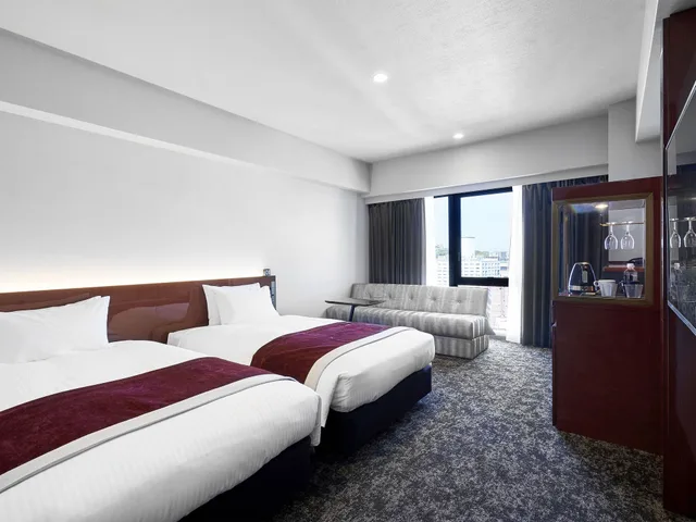 Deluxe, Twin Beds, Sofa, Daiwa Roynet Hotel Kumamoto Ginzadori PREMIER 1/7