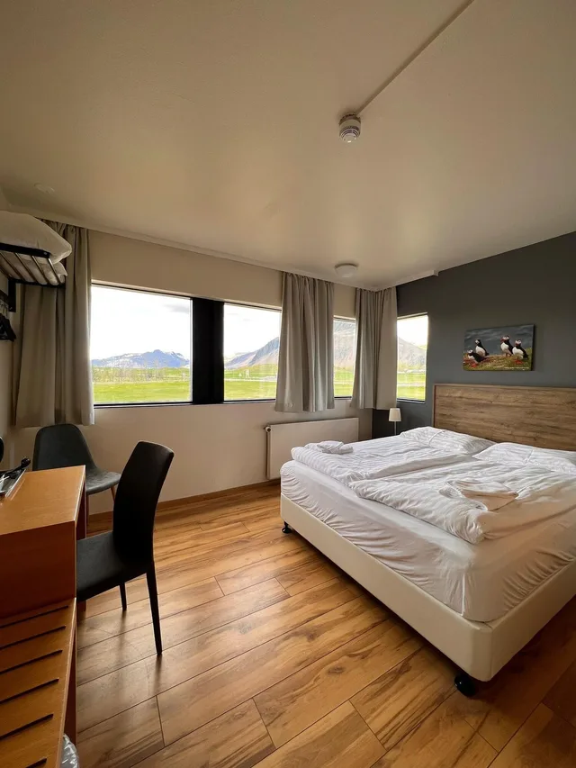 غرفة قياسية بسرير مزدوج، Hotel Jokull 2/9