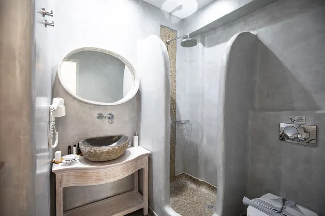Maisonette, Queen Bed, Sofa، Erato Apartments Santorini 9/10