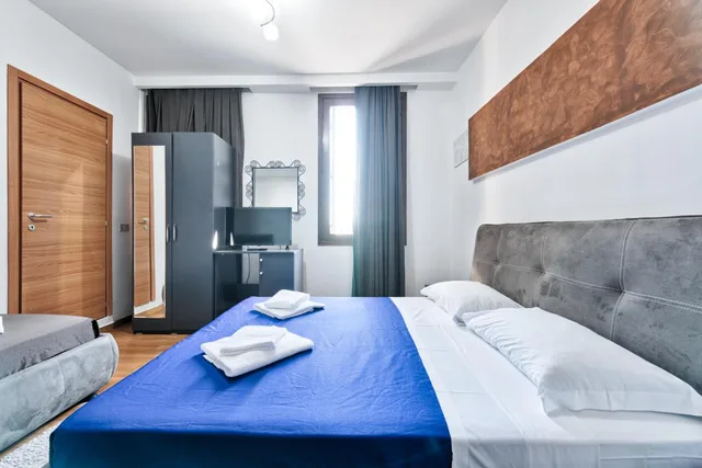 غرفة قياسية ثلاثية بثلاثة أسرّة، Hotel Trieste 7/10