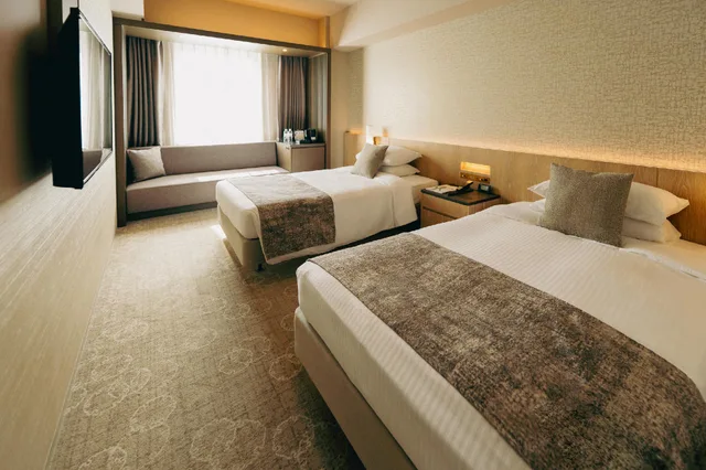 Semi Room, Superior, 2 Semi Double Beds, Hotel Jal City Sapporo Nakajima Park 2/2