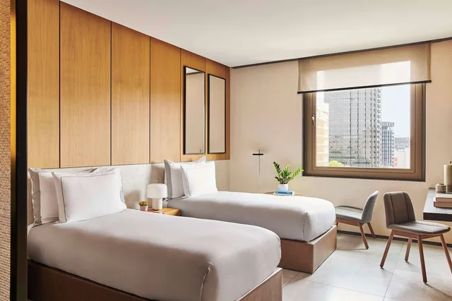 غرفة بسريرين منفصلين، Grand Hyatt Barcelona 2/10